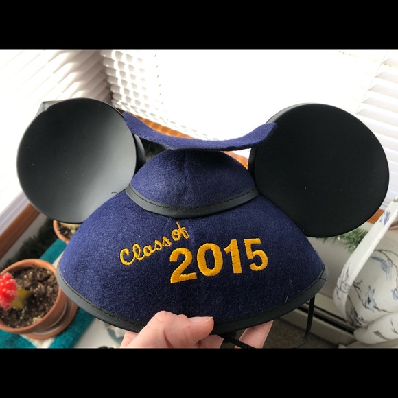 Disney Accessories - Class of 2015 Mickey Graduation Earhat
